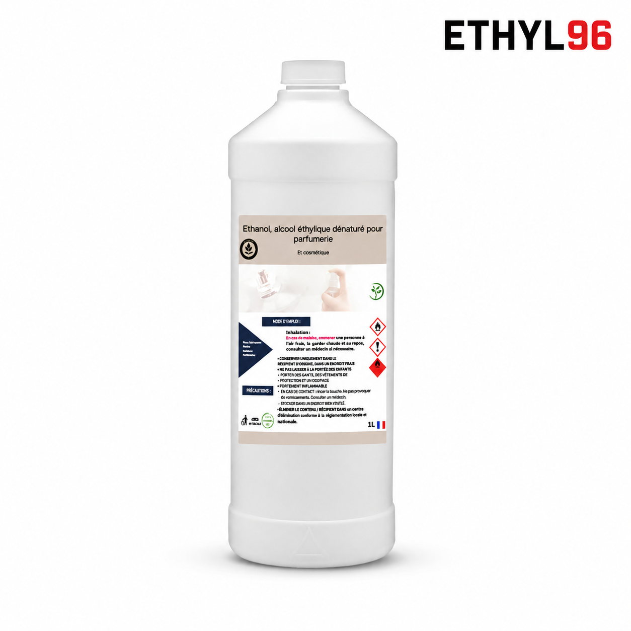 Alcool 96° Cosménol — format 1L